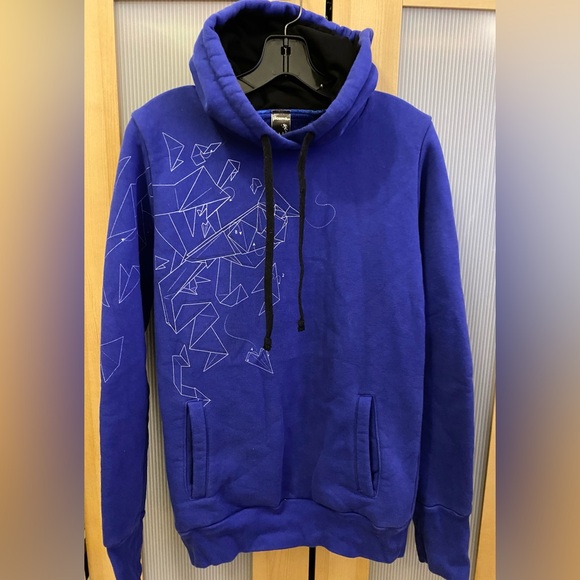 Plazmalab Cyber Goth Hoodie Industrial Raver Lip Service Tripp NYC Size - Picture 1 of 8